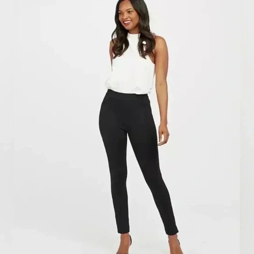 SPANX®Back-Seam Skinny Ponte Pants